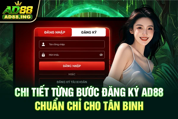 Chi tiết từng bước đăng ký AD88 chuẩn chỉ cho tân binh